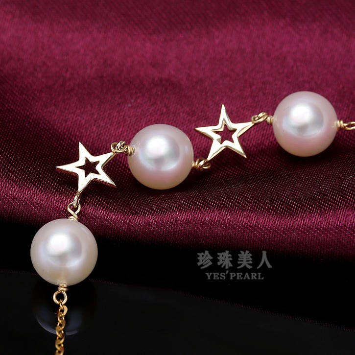 7.5-8mm白色淡水珍珠手链【星梦】(价格_图片_款式_多少钱)-珍珠美人网